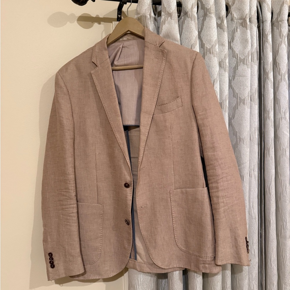 Mango Light Brown Blazer